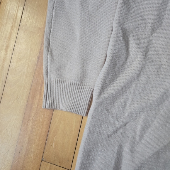 DREAMERS Western Boot Long Knit Beige Sweater Size XL NEW - Picture 3 of 7